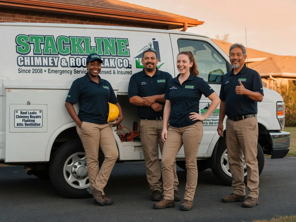 Chimney flashing repair company in Monroe, SD